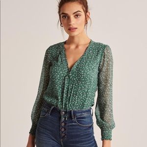 Abercrombie Blousy Bodysuit